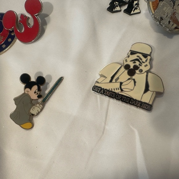 Disney Enamel Pin Lot - Black, Red, Gold Accents - Picture 8 of 14